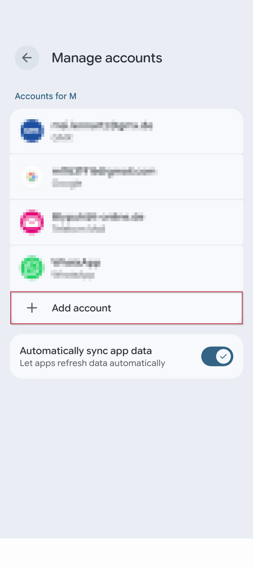 Add account