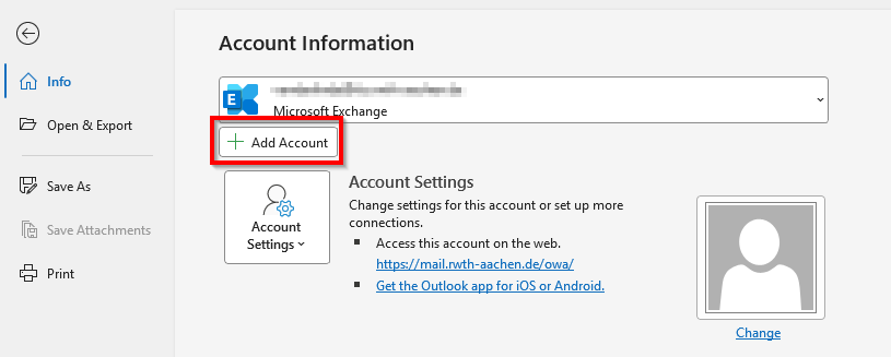 Add account