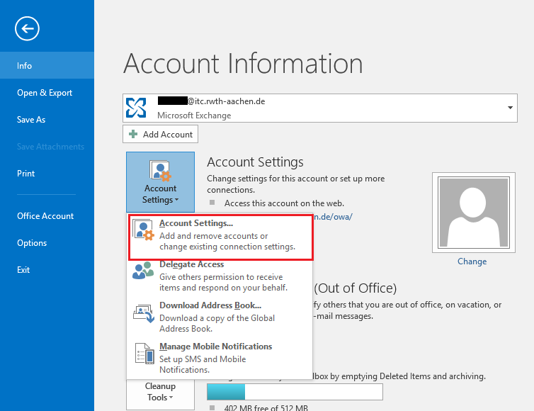 E-Mail > Outlook Stellvertreterrechte vergeben > Delegation_9.png Delegation 9