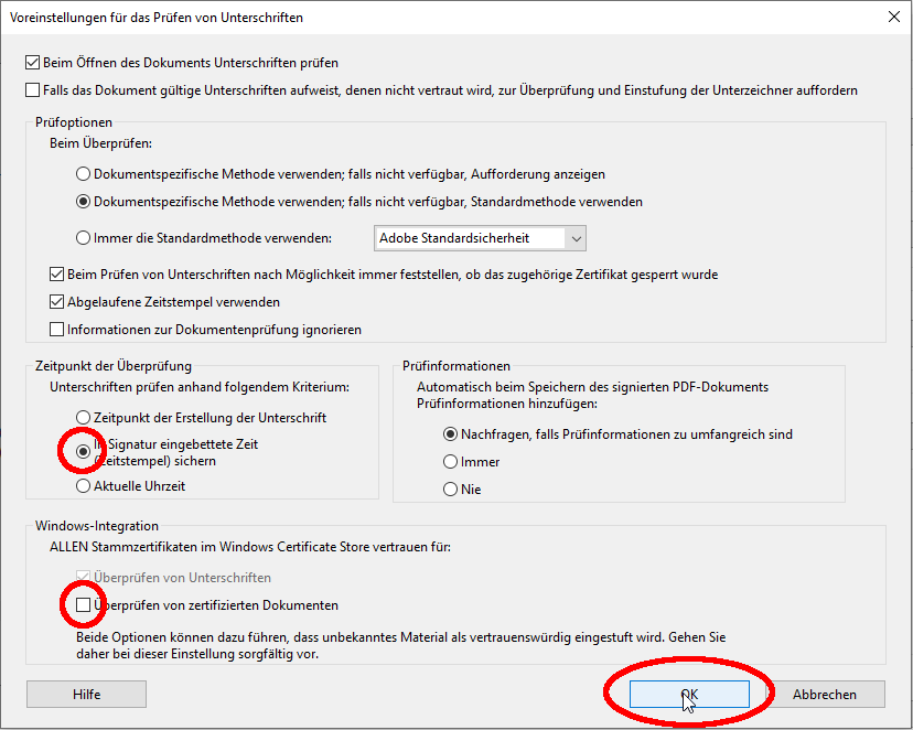 Windows-Integration deaktivieren Windows-Integration deaktivieren