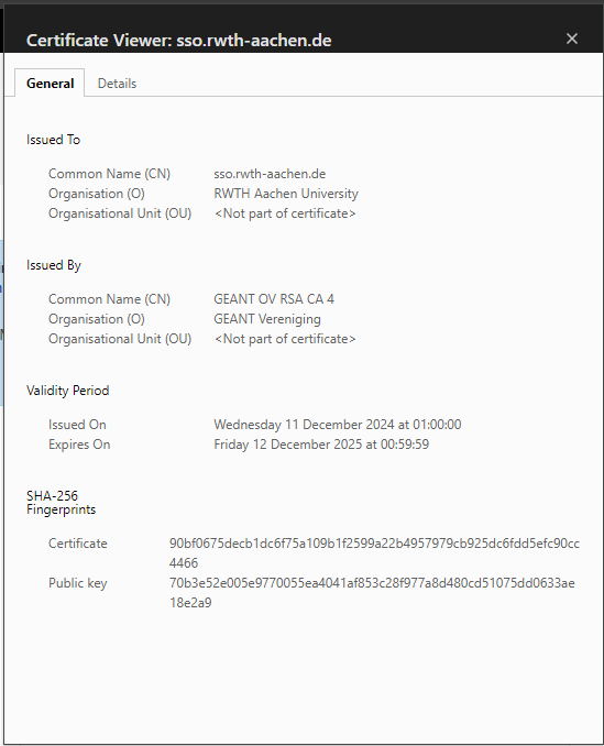 Certificate Viewer
