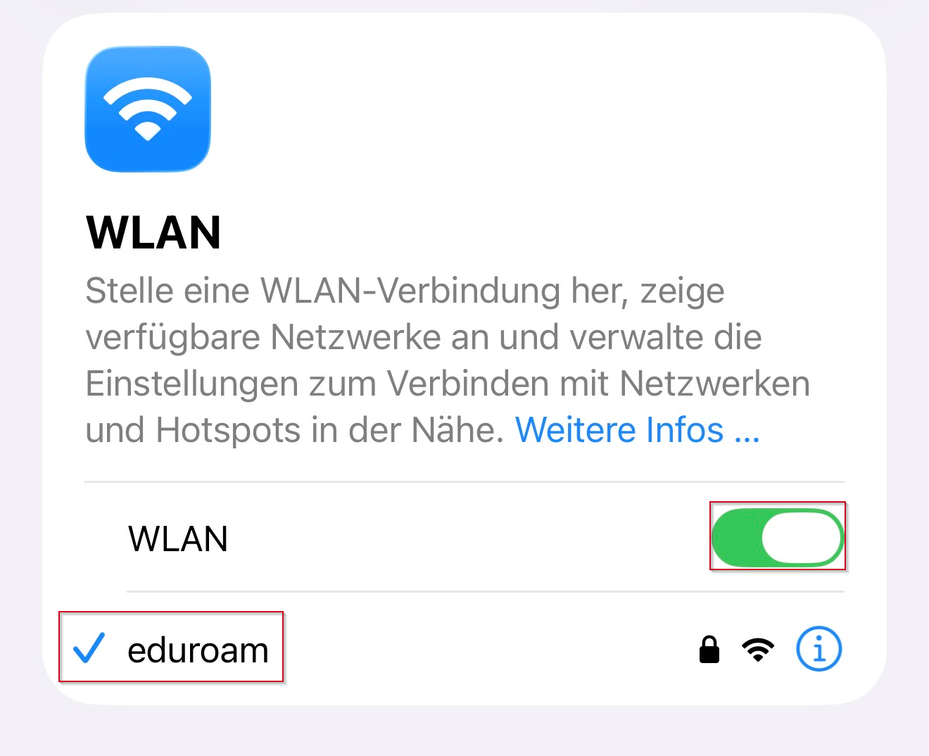 WLAN-Verbindungen