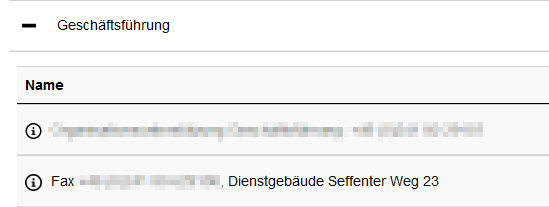 Screenshot der Kommentarübersicht.