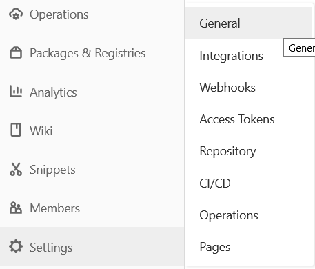 Schritt 1: open menu