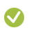Green checkmark