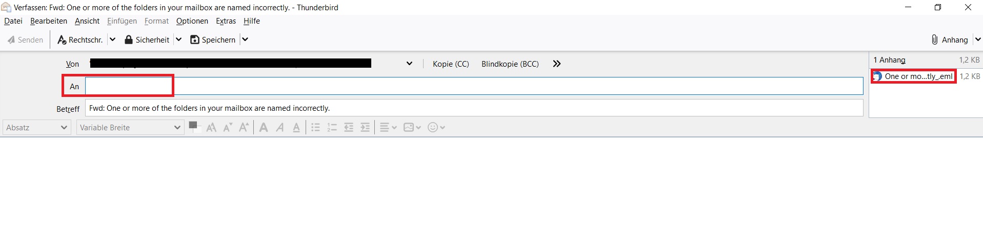 Thunderbird Mailheader 4