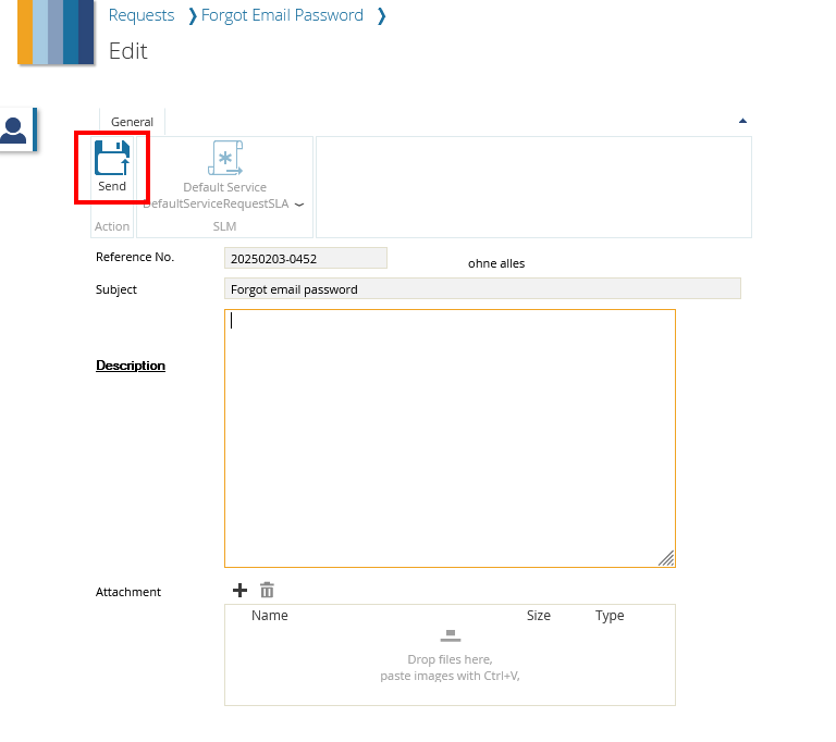 Screenshot of the Edit page. The fields are described in steps 4 and 5.