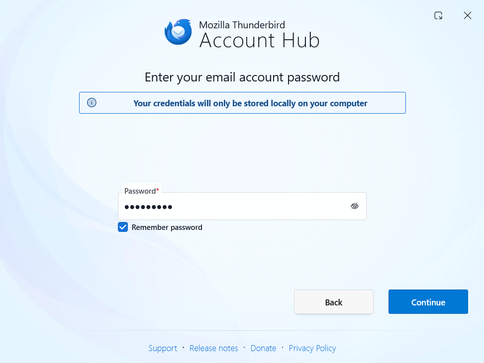 Enter Password