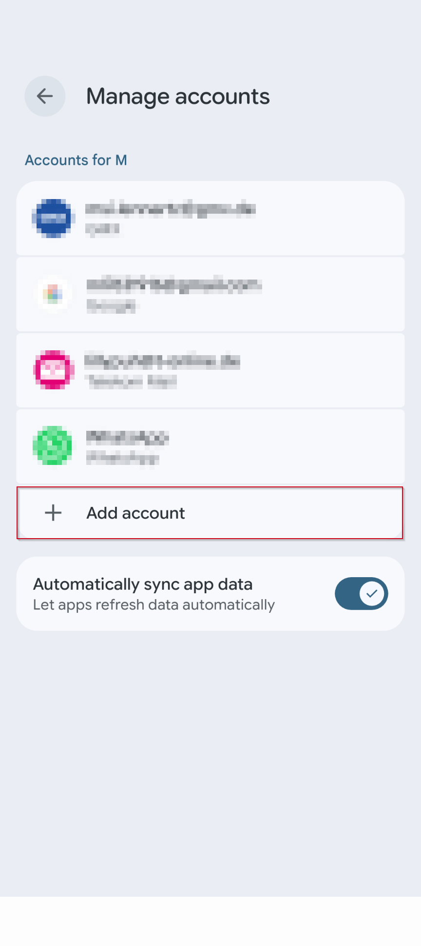 Add account