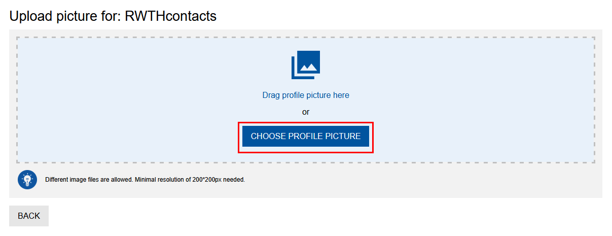 Screenshot of PictureManager, as described in Step 2.