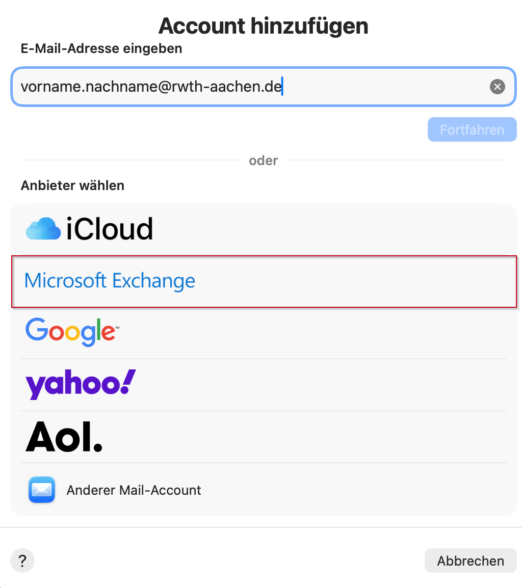 Microsoft Exchange