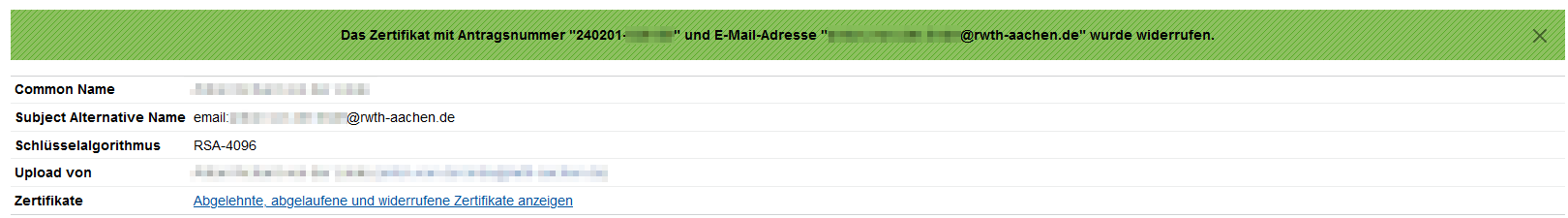 Bestätigung Bestätigung