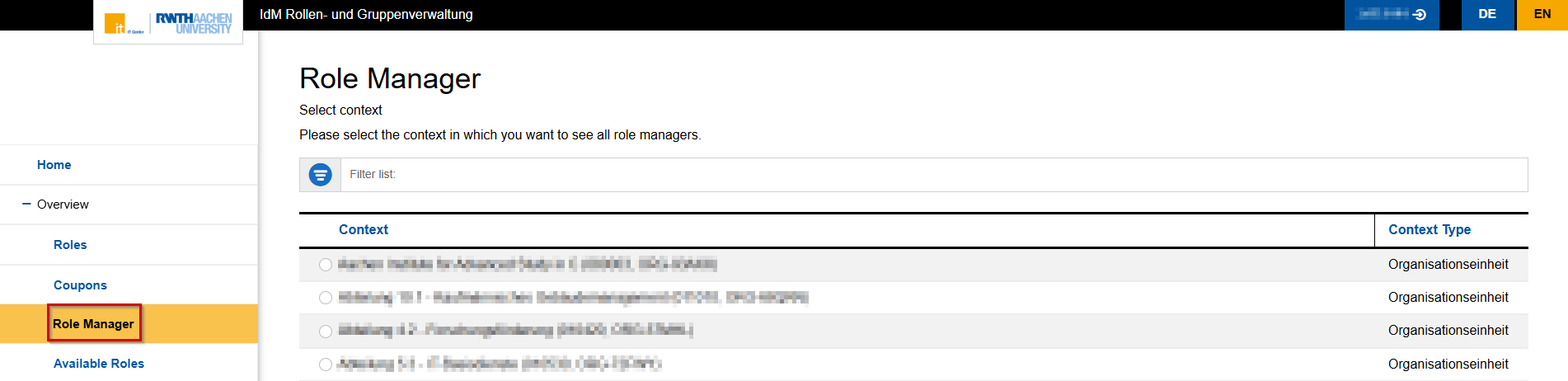 Role Manager