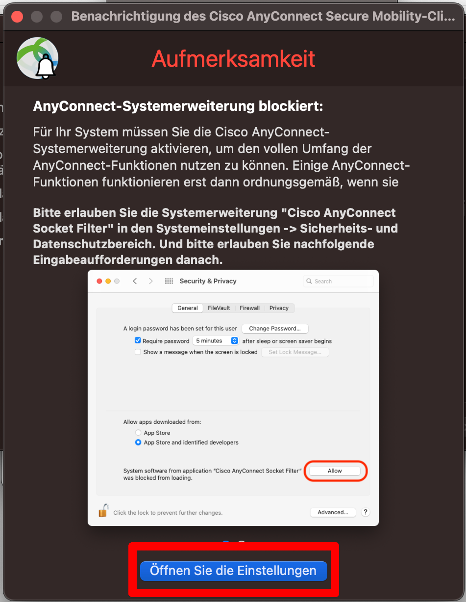 Systemerweiterung wurde blockiert Systemerweiterung wurde blockiert