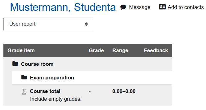 manually hidden assessment aspect overview Screenshot participant overview student view of a manually hidden assessment aspect.