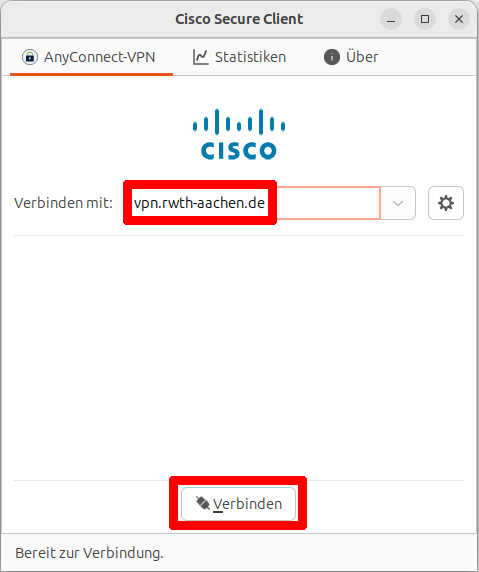 Client starten Client starten