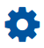 Einstellungssymbol - Zahnrad