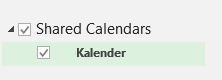E-Mail > Outlook Berechtigungen > Persmissions_8.PNG Screenshot of the side bar in the Calendar tab, which graphically displays the options described in step 5.