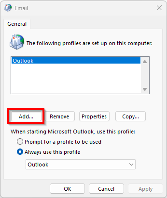 Add profile