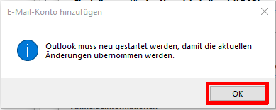 Neustart Hinweis Neustart Hinweis