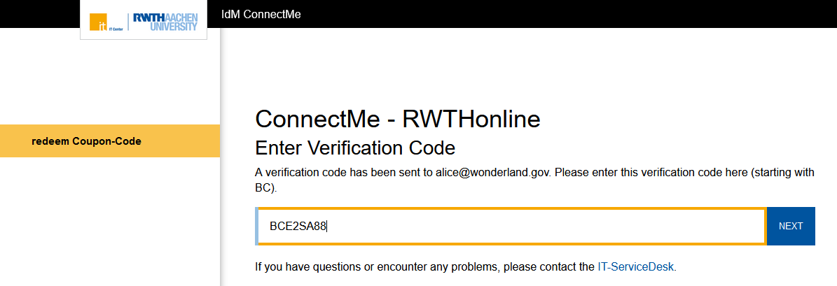 Verification Code