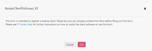 CV - Assign Client to Group