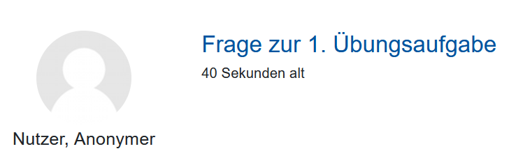 Screenshot Ansicht des Beitrags für andere Forumsnutzer*innen