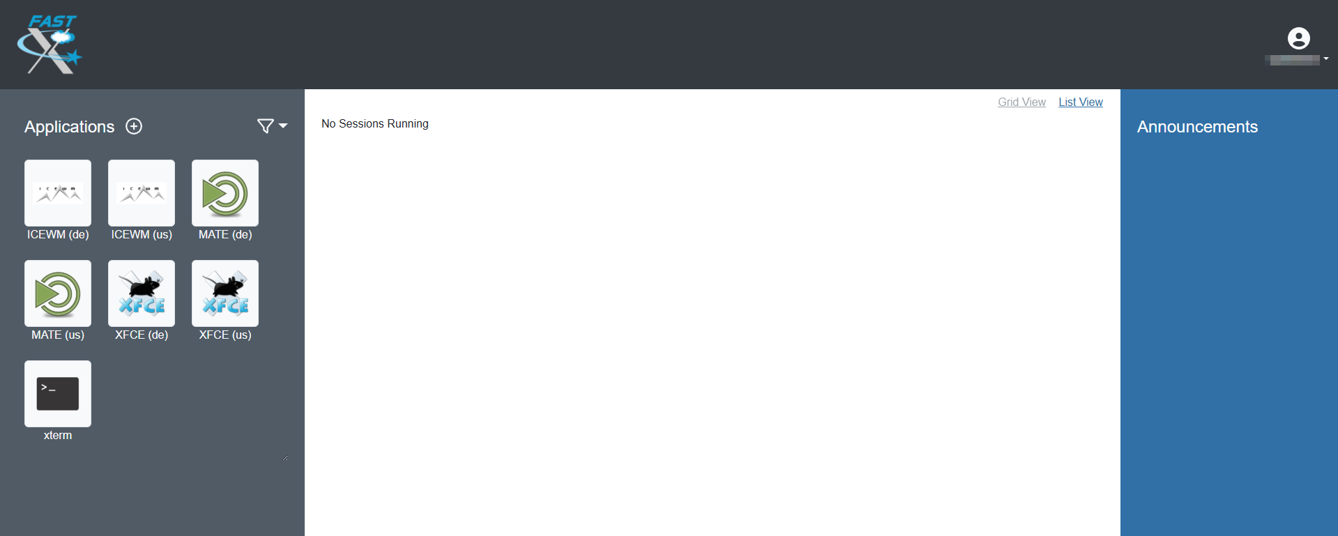 Login via FastX (RWTH High Performance Computing (Linux)) - IT Center Help