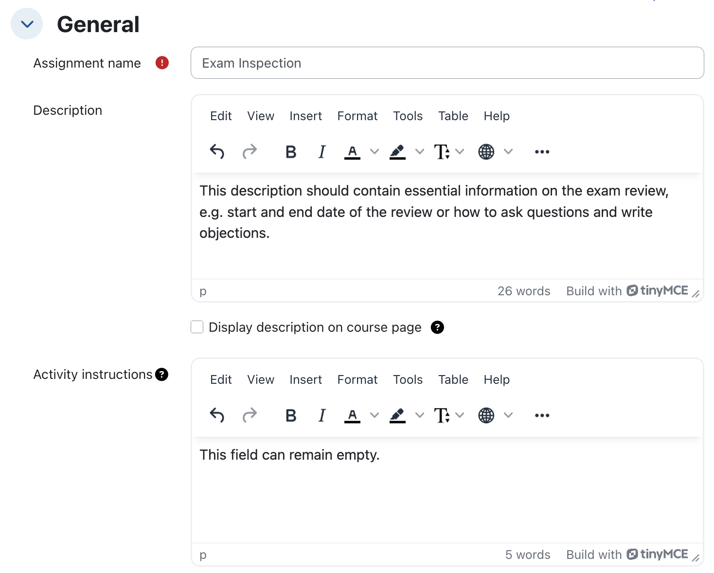 Via Test Example Question Exam creation and digital post-exam review via Exam Scan (pilot testing ...