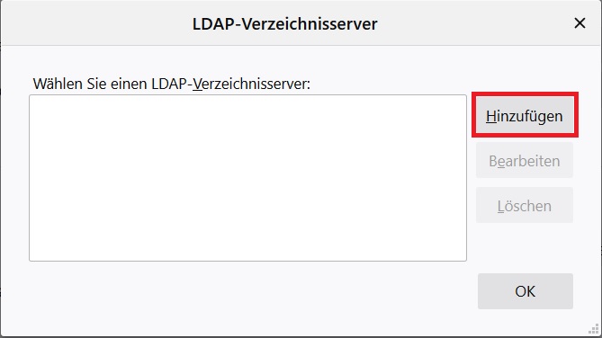 Thunderbird 78.x LDAP 2