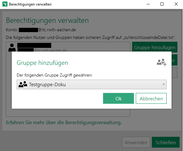 Boxcryptor teilen 3