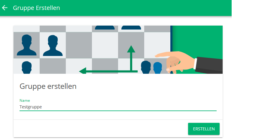 Gruppe erstellen 2