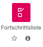 Fortschrittsliste Logo