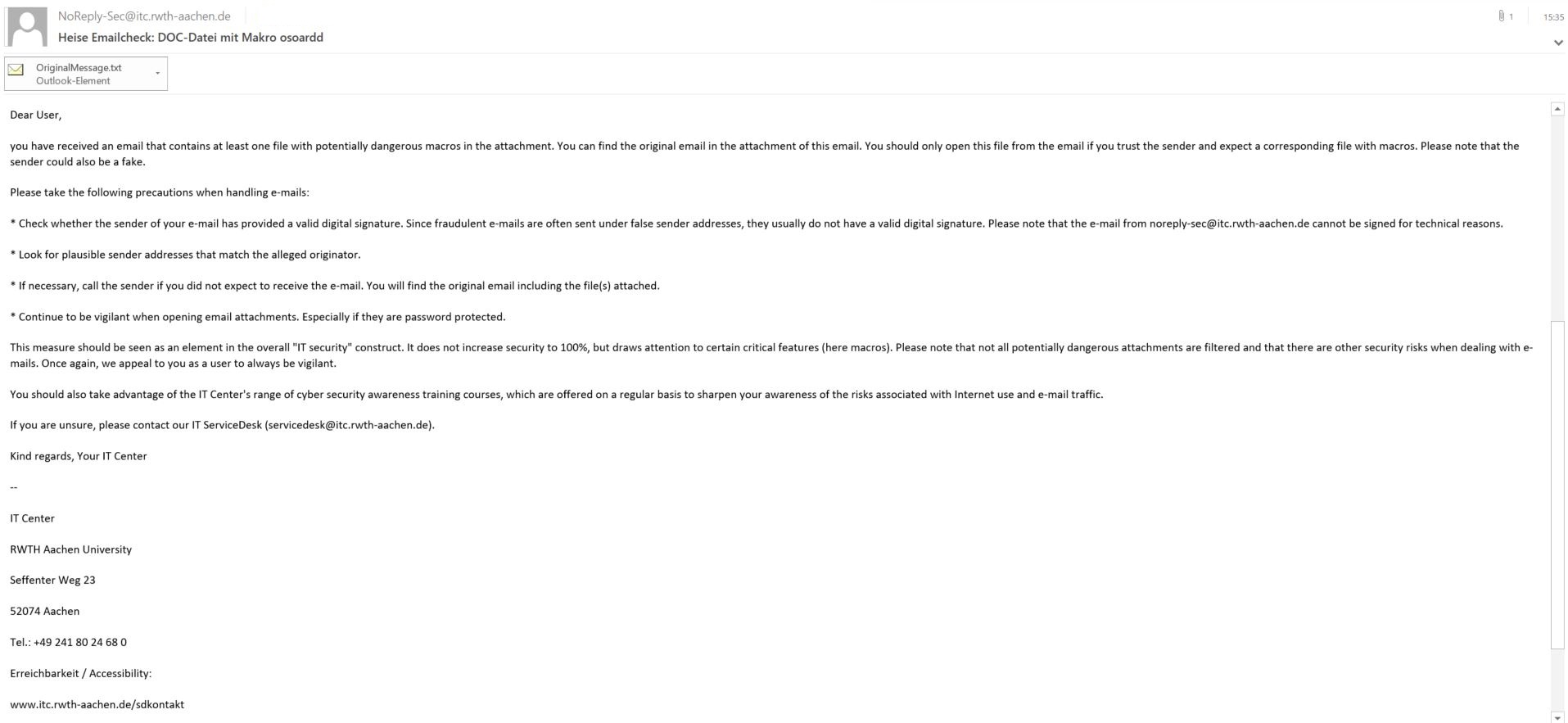 Informationsmail