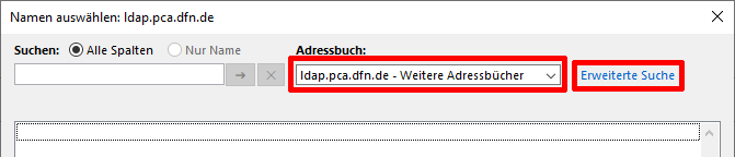 DFN LDAP benutzen 2