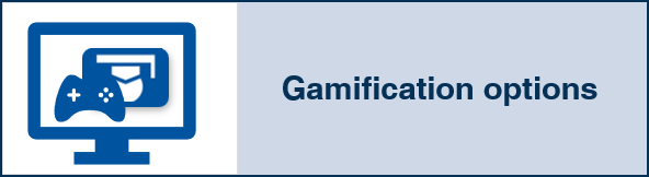 Gamification options