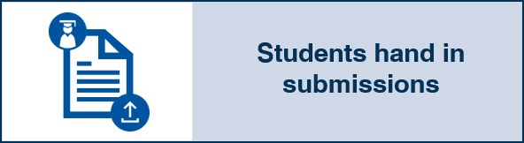 Students hand in submissions