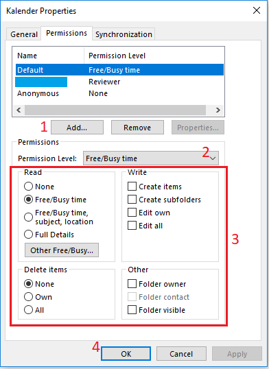 Outlook Permissions 4