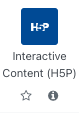 Interactive Content (H5P) Logo