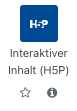 Interaktiver Inhalt (H5P) Logo