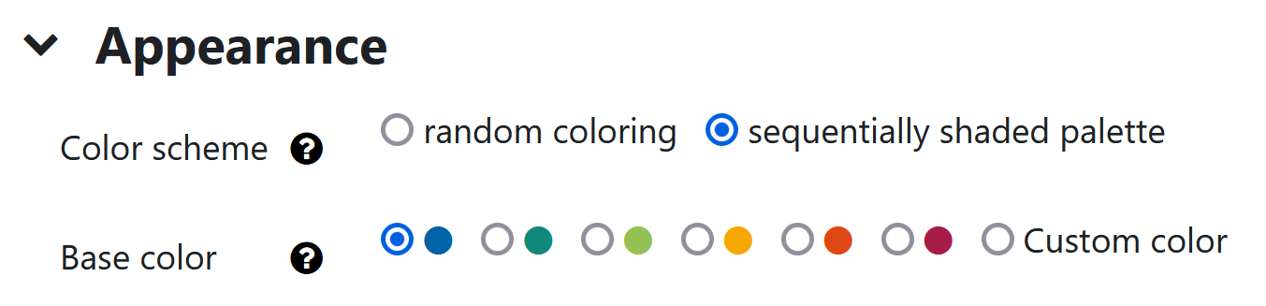 Choosing a color scheme